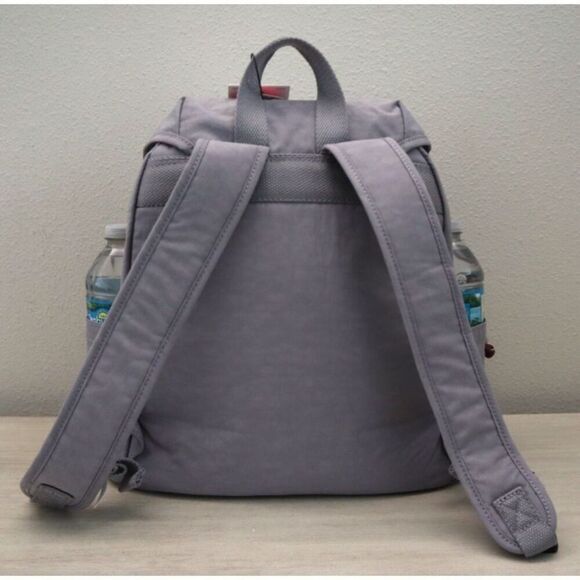 Kipling KI0365-0KG Women's Sz Medium Dove Gray Fiona Nylon Backpack - Picture 2 of 10